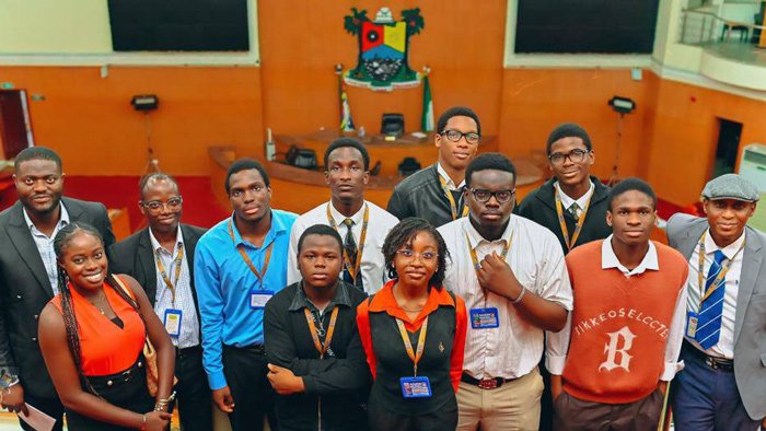 300 level Students of the Department of Political Science and International Relations